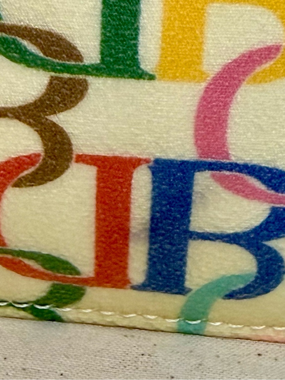 Vintage Dooney & Bourke Y2K
Rainbow Scribble Monogram
Wristlet Canvas Pouch - Picture 5 of 10